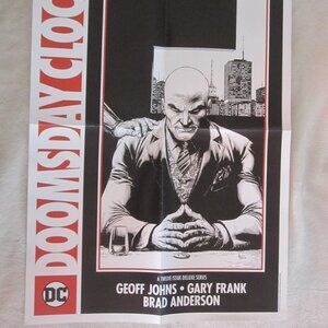 New 15" x 22" Comic Book Shop Wall Poster; DC Comics, Doomsday Clock #6